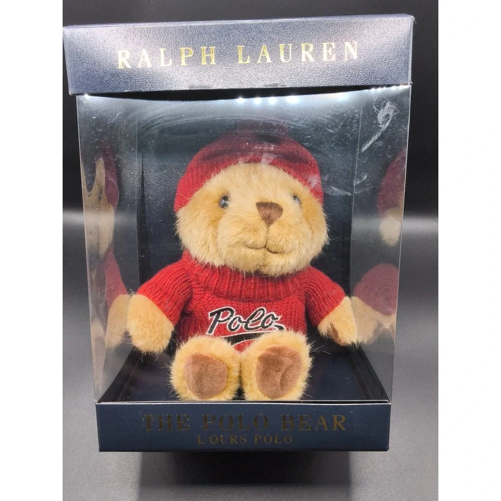 Ralph Lauren Holiday 2021 The Polo Bear Limited Edition Plush - Open Damaged Box